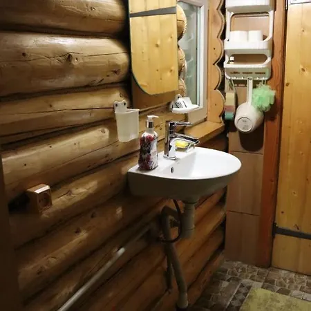 дерев'яний будинок з банею * Oriv