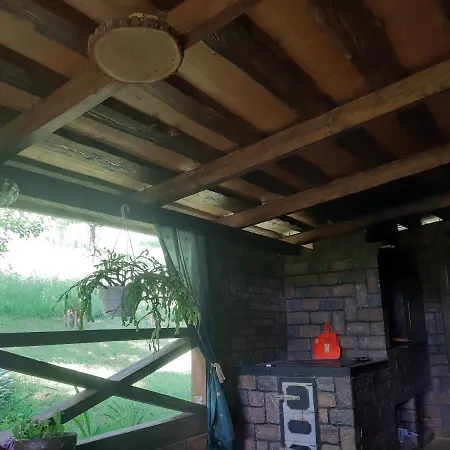 дерев'яний будинок з банею Appartamento Oriv