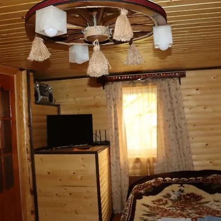 дерев'яний будинок з банею Oriv