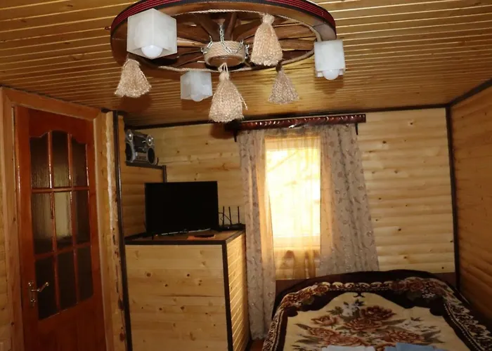 дерев'яний будинок з банею Oriv
